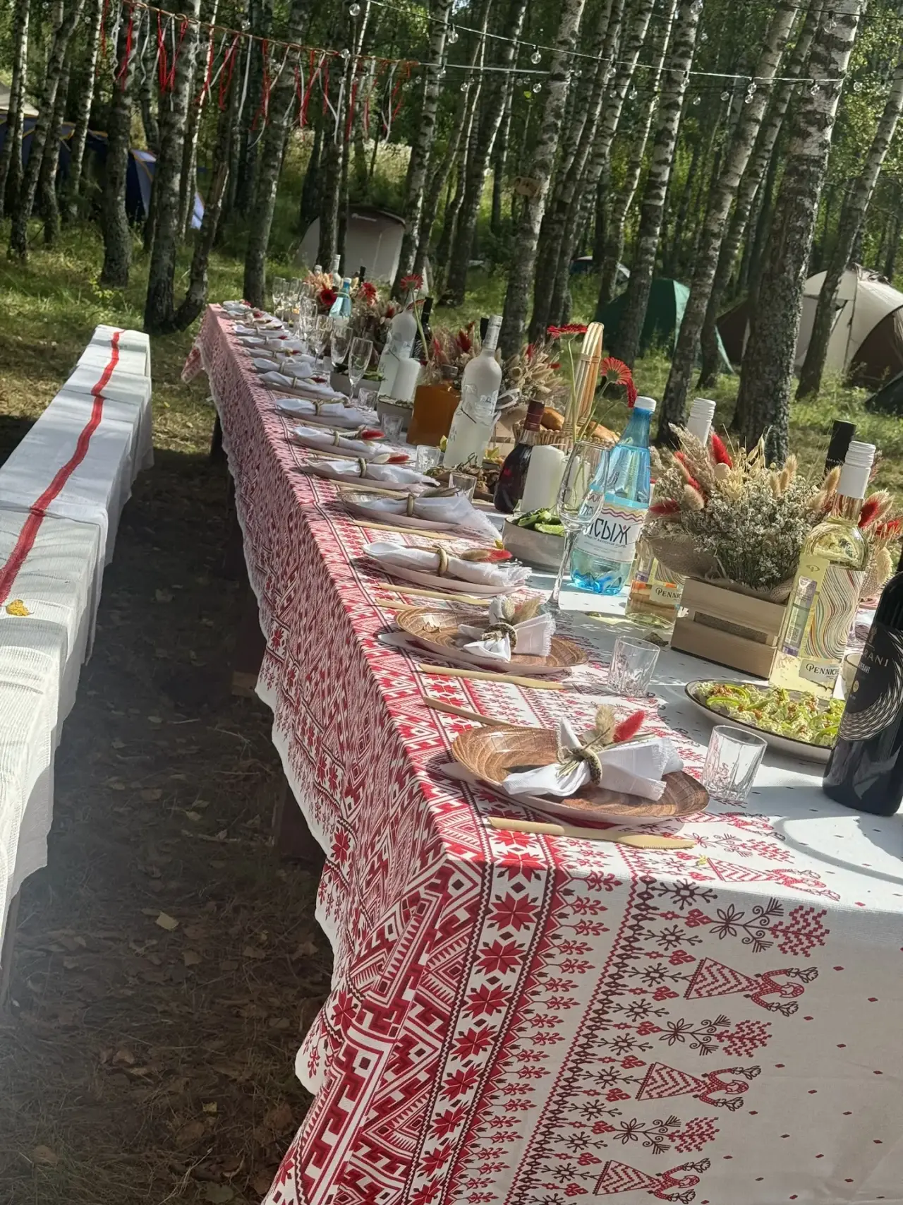 Банкет в русском стиле
